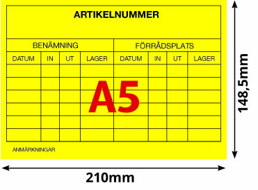 Etikett för atiklar.