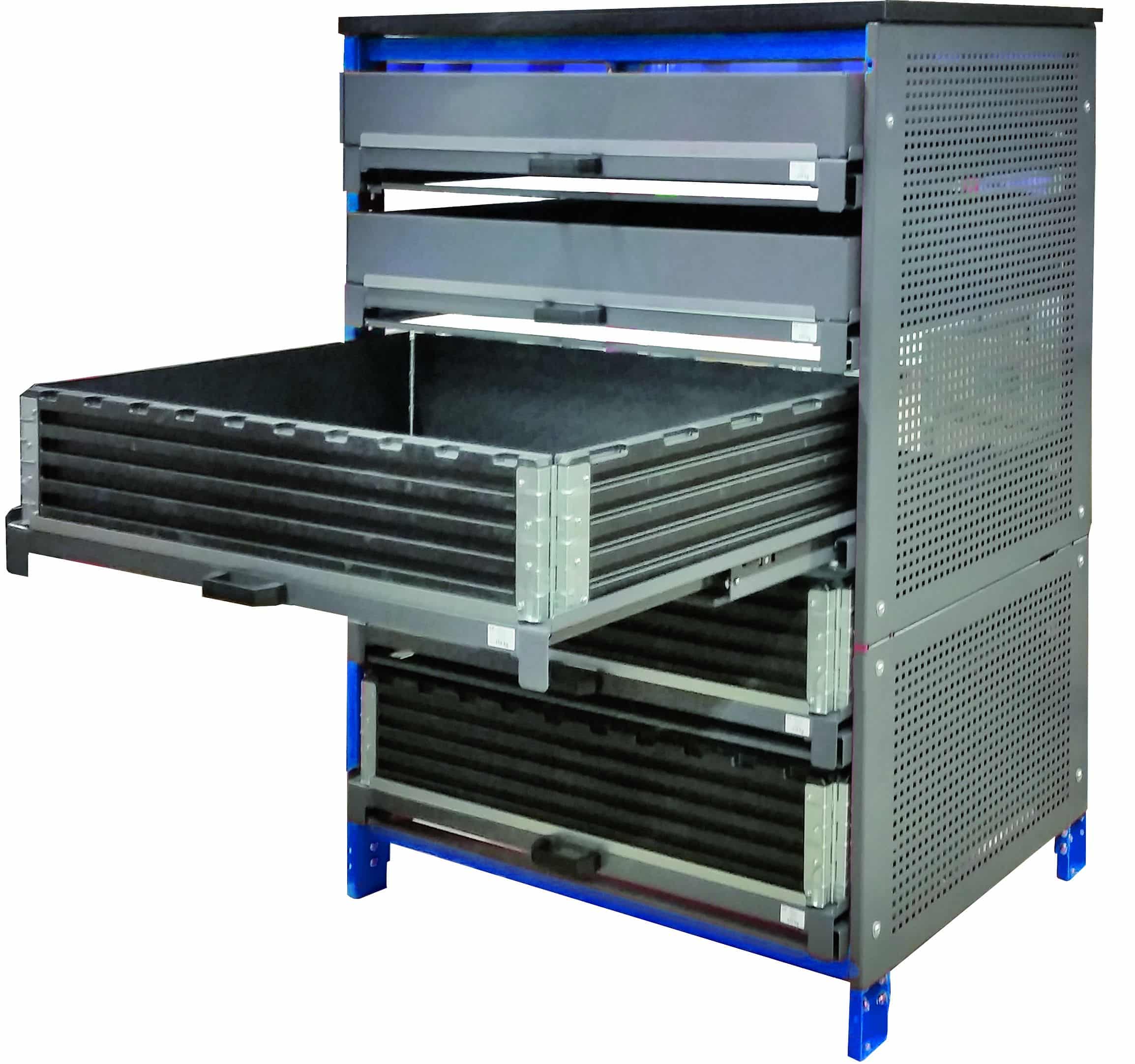 Hyllram i plast h=200