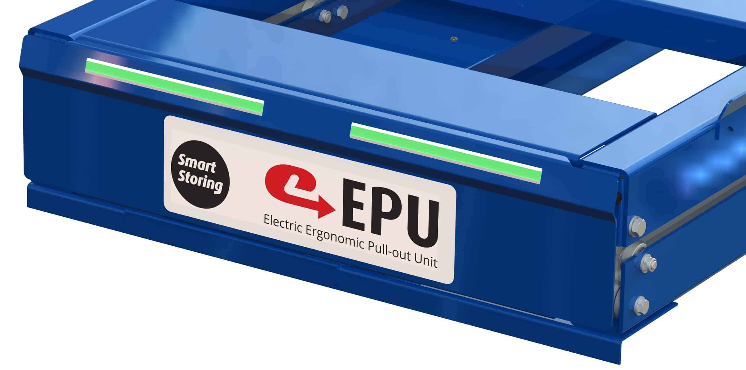 E-epu elektrisk utdragsenhet, 1000 kg, 95% utdragskapacitet, baklastad, med säkerhetsfront - image 2 E-epu elektrisk utdragsenhet, 1000 kg, 95% utdragskapacitet, baklastad, med säkerhetsfront - image 2