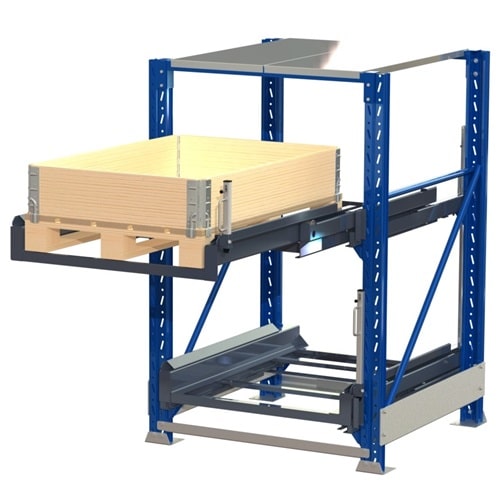 Psu - pallförvaringsmodul, 2 utdragsenheter, 600 kg 100%, med lås - image 2 Psu - pallförvaringsmodul, 2 utdragsenheter, 600 kg 100%, med lås - image 2