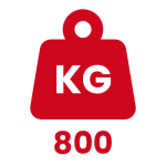 800kg